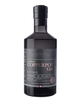 Flaske Trolden Copperpot Old Tom Gin fra Danmark